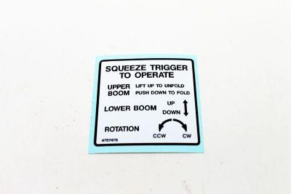 DECAL SINGLE STICK FUNCTIONS