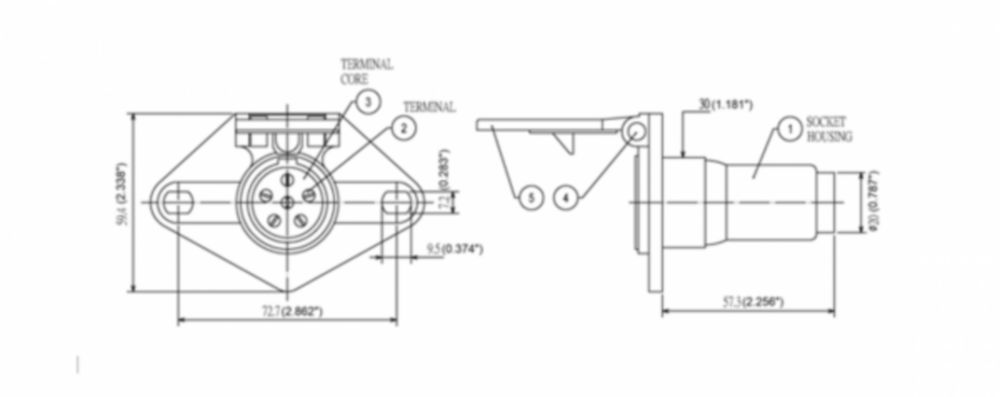 Heavy Duty 6-Way Connectors