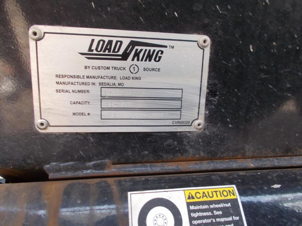 2026 Peterbilt 567 10x4 18' Load King Dump Truck