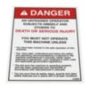 DECAL UNTRAINED OPERATOR
