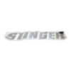 PLACARD STINGER BLACK