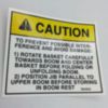 DECAL, CAUTION
