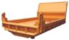 9 cu yds (Heaped) Track Dump Bed