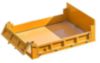 3.85 cu yds (Heaped) Track Dump Bed