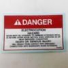 DECAL DANGER ELECTROCUTION HAZ