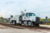 Heavy-Duty Insulated Telescopic Articulating 26,001 lbs Hi-Rail Welder Truck