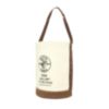 Klein Tools Canvas Bucket with Leather Bottom, 12-Inch