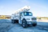 107 ft Insulated Material Handling Transmission Bucket Truck