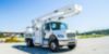 75 ft Insulated Material Handling Transmission Bucket Truck