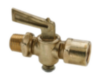 Automann Shutoff Cock Male-Female 1/4in Pipe