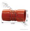 Automann CAC Connector Hose Hot Side 3"x 6"