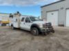 2015 Ford F550 4x4 Palfinger PSC 5025 Hi-Rail Service Truck With Crane
