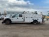 2015 Ford F550 4x4 Palfinger PSC 5025 Hi-Rail Service Truck With Crane
