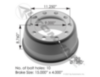 Automann Brake Drum 15.000in X 4.000in