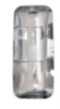 Automann Mirror Cover LH Chrome Kenworth