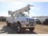 2015 Ford F-750 Diesel 4x4 Terex Commander 4047 Digger Derrick Truck