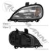Automann Headlamp LH Freightliner