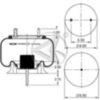 Automann Air Spring Rolling Lobe; Can Try 8882