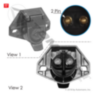SOCKET DIAL POLE HORIZONTAL
