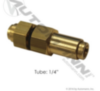 Automann Brass PLC Bulkhead Fitting Volvo