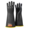 Salisbury ElectriFlex Class 4, Straight Cuff, 18'' Lineman Gloves Black/Yellow