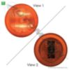 Automann Marker Light LED 2-1/2in Amber