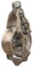 CTOS Universal Block w/ Spring-Loaded Latch, 7" Sheave