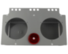 METAL MODULE BOX W/REFLECTOR