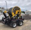 90 in Diameter x 45 in Width Trailer Mounted Reel Winder
