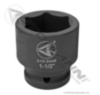IMPACT SOCKET-1-1/2IN-6 PT