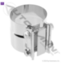 Automann Exhaust Band Clamp Preformed 3in