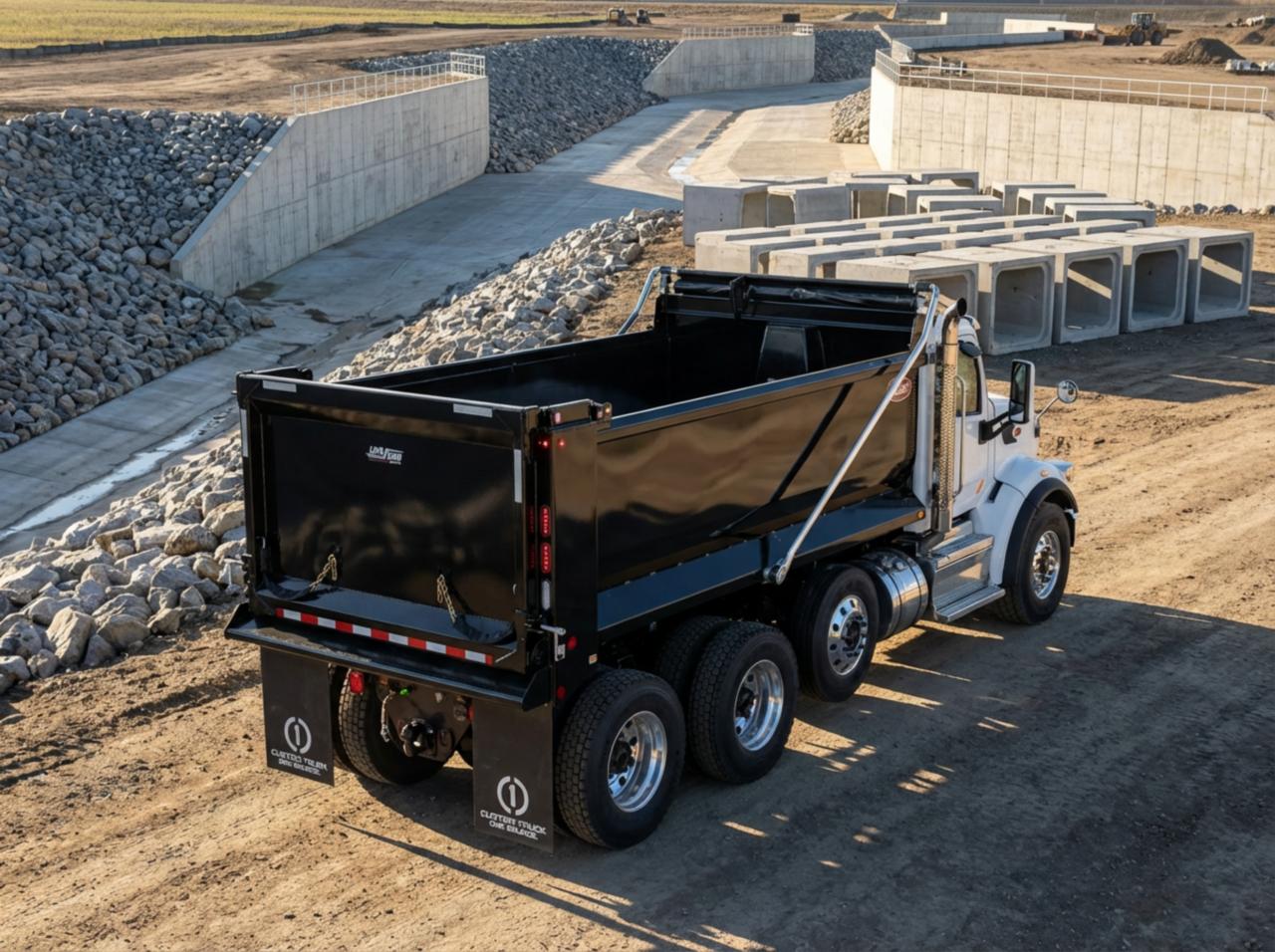 2026 Peterbilt 567 8x4 16' Load King Dump Truck