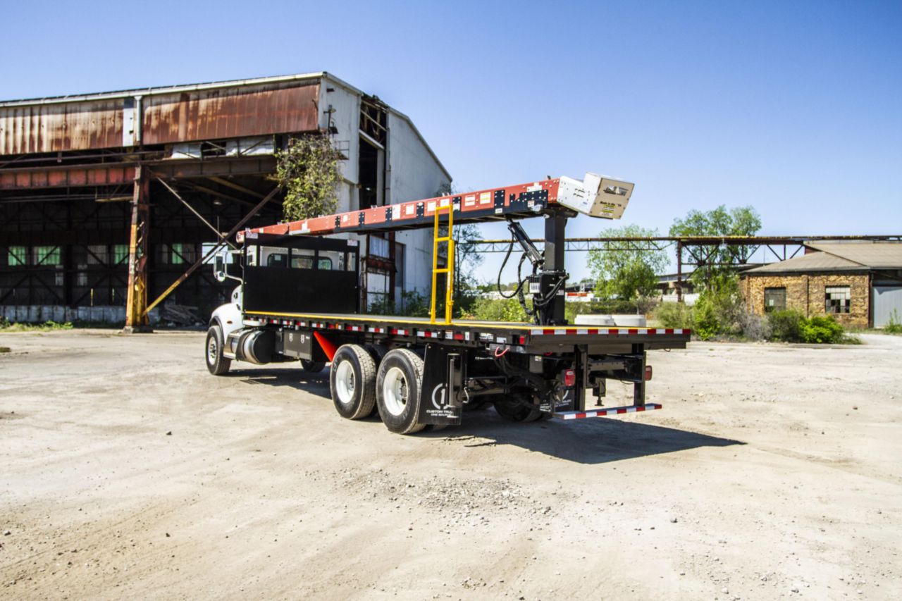 43 ft Roofing Conveyor Rental Custom Truck One Source