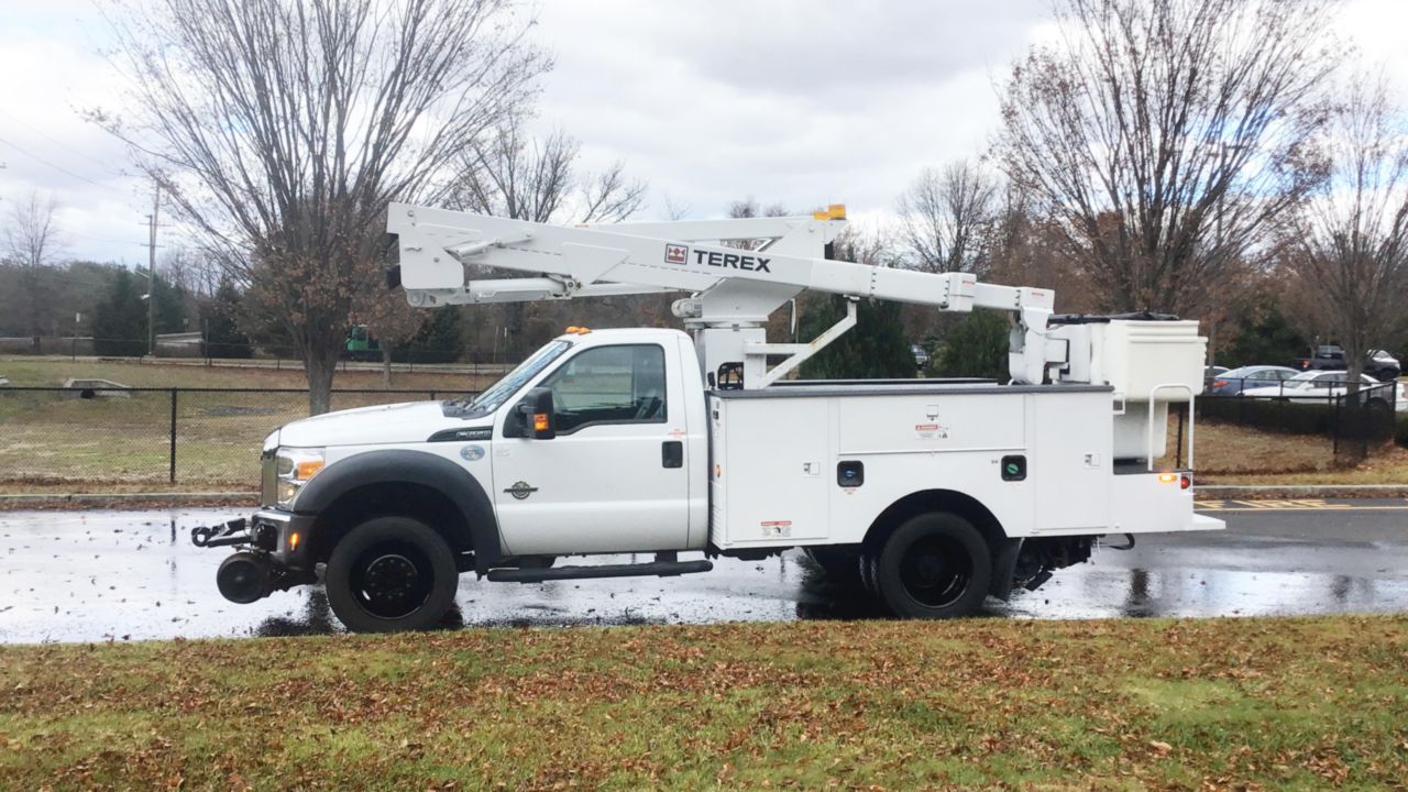 2016 Ford F550 4x4 2007 Terex LT38P HiRail Bucket Truck