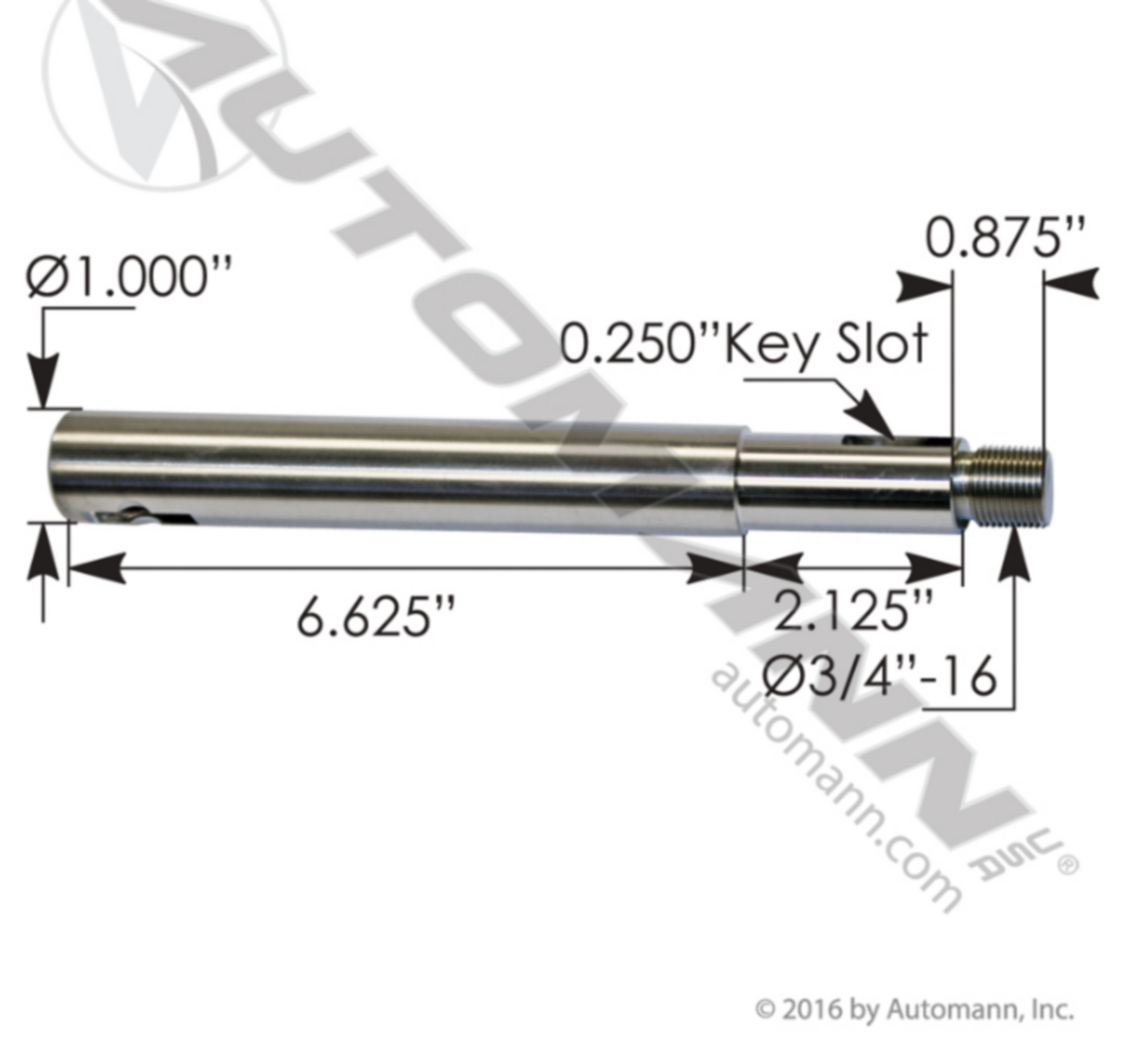 CROSS SHAFT 9.625