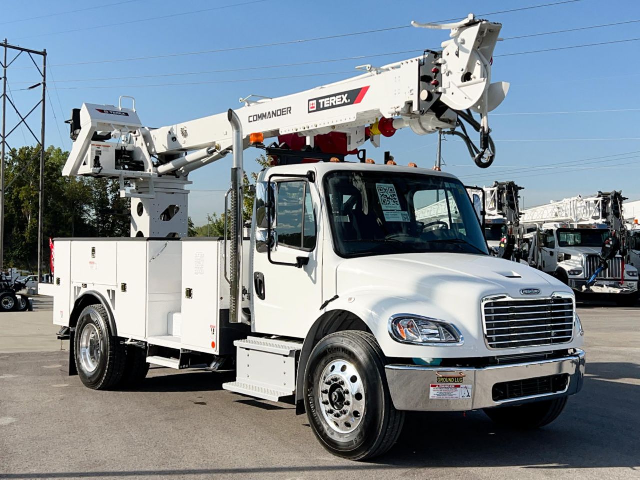 2024 Freightliner M2106 4x2 Terex Utilities C4047 Digger Derrick