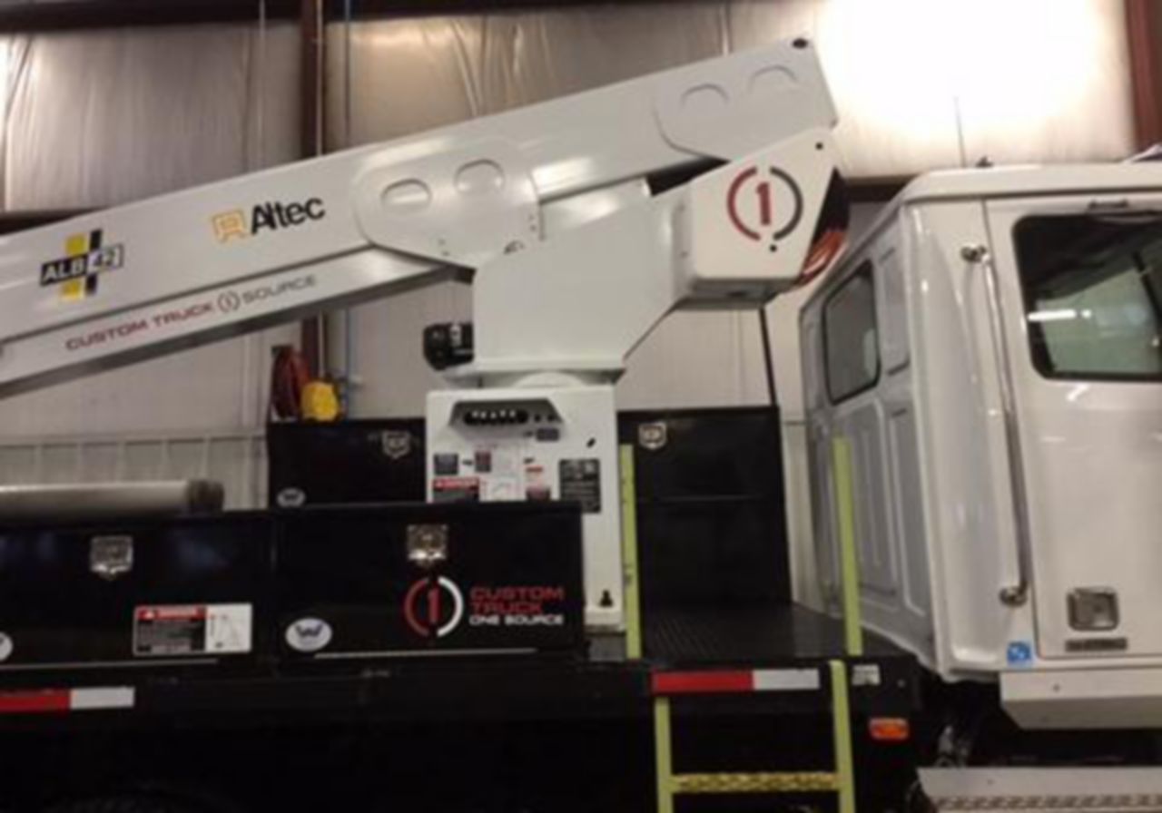 37 ft HiRail Bucket Truck Rental Custom Truck One Source