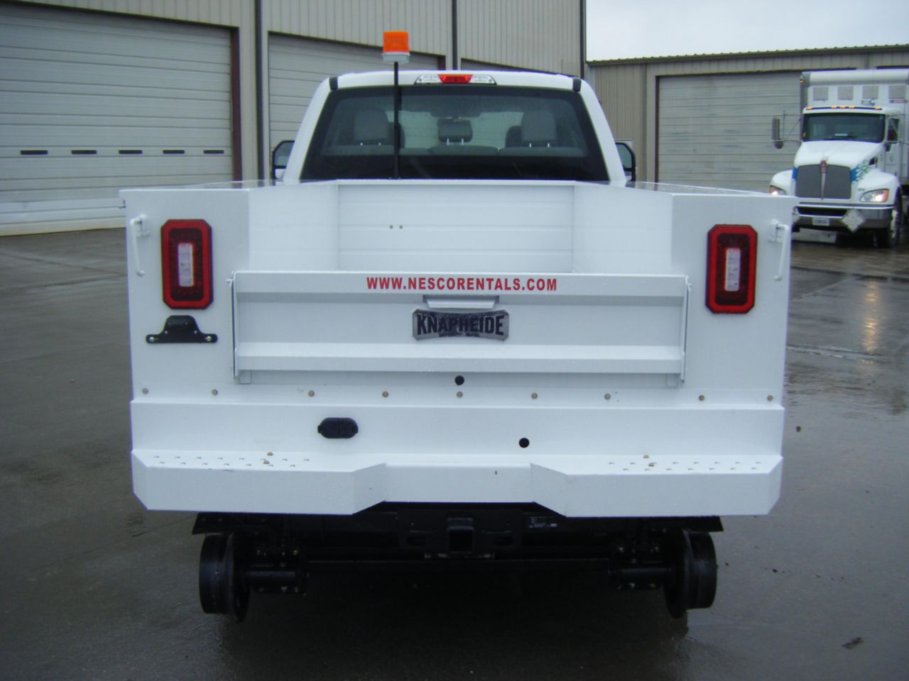 Signal Maintainer Crew Cab Gas HiRail Pickup Truck Rental Custom