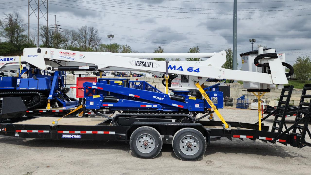 2023 Skylift ES MA64-TD Versalift VST-6000-I04 Track Bucket Truck