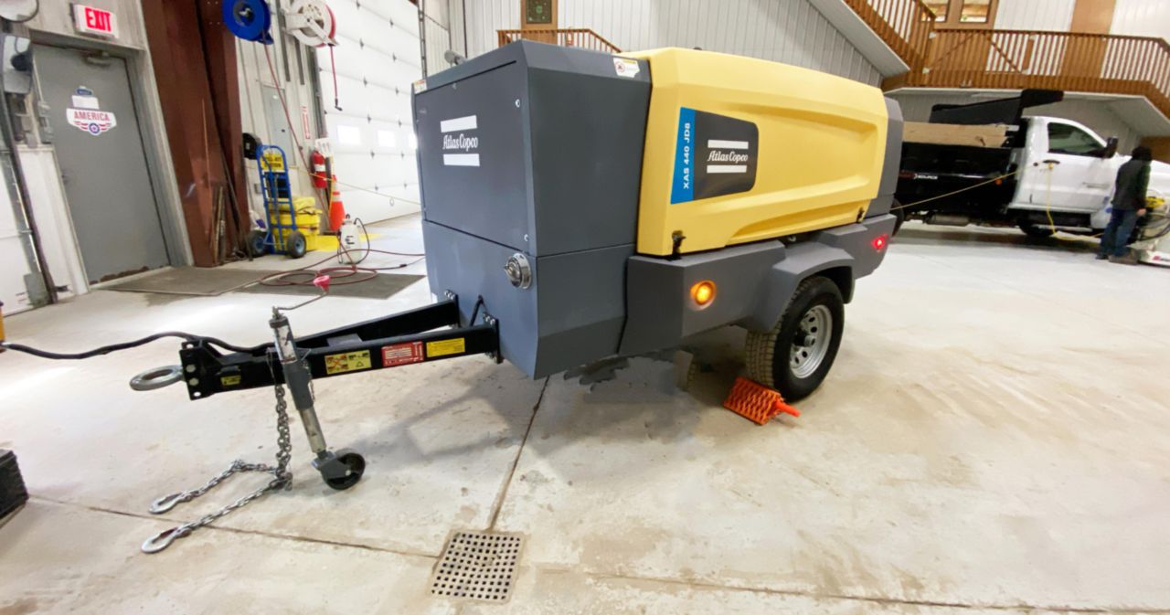 2020 Atlas Copco XAS 440 JD FT4 Portable Compressor