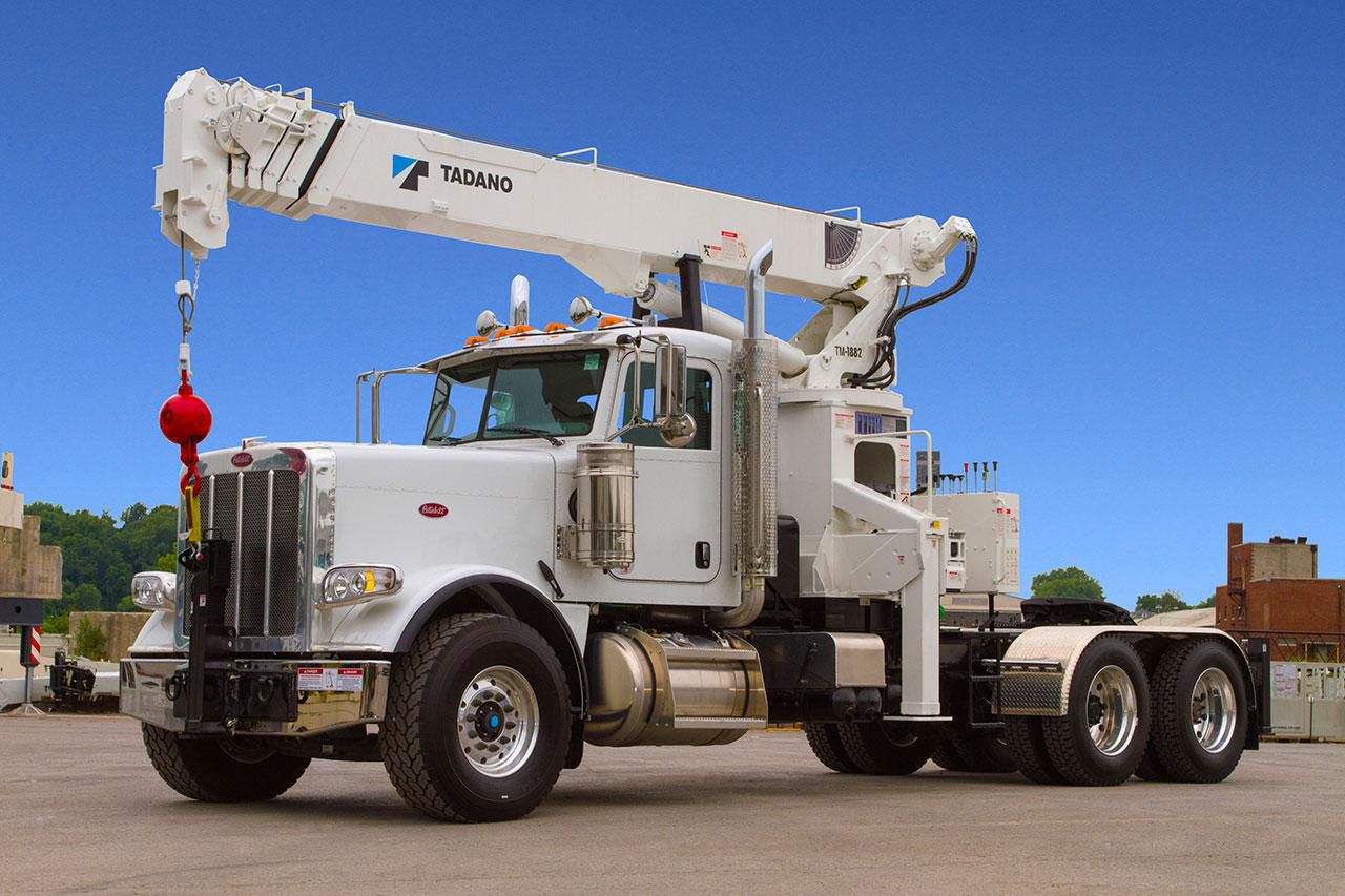 18 tons Boom Truck Rental - Custom Truck One Source
