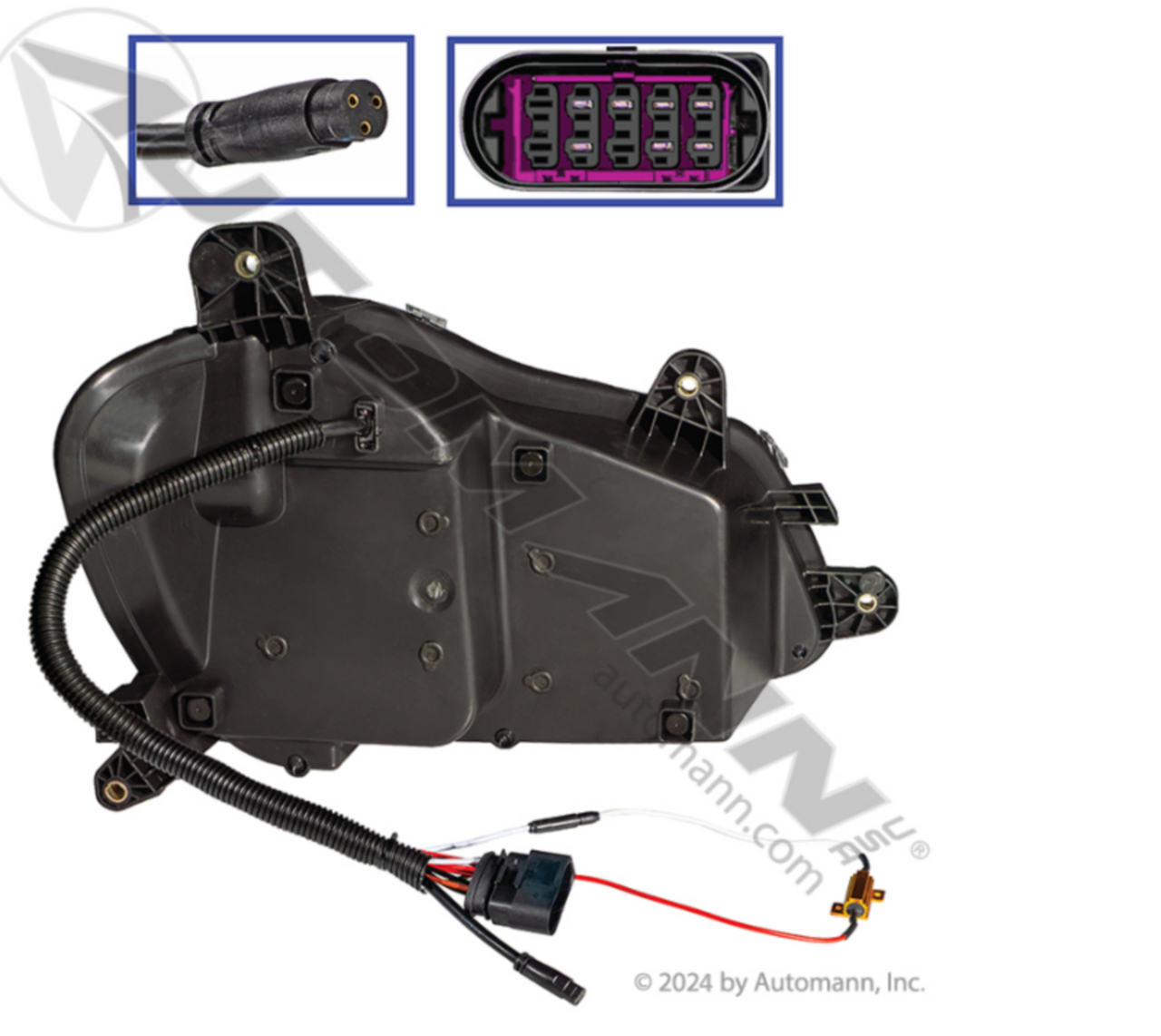 クーディー　9連ランプ HEADLAMP LED LH | Custom Truck One Source