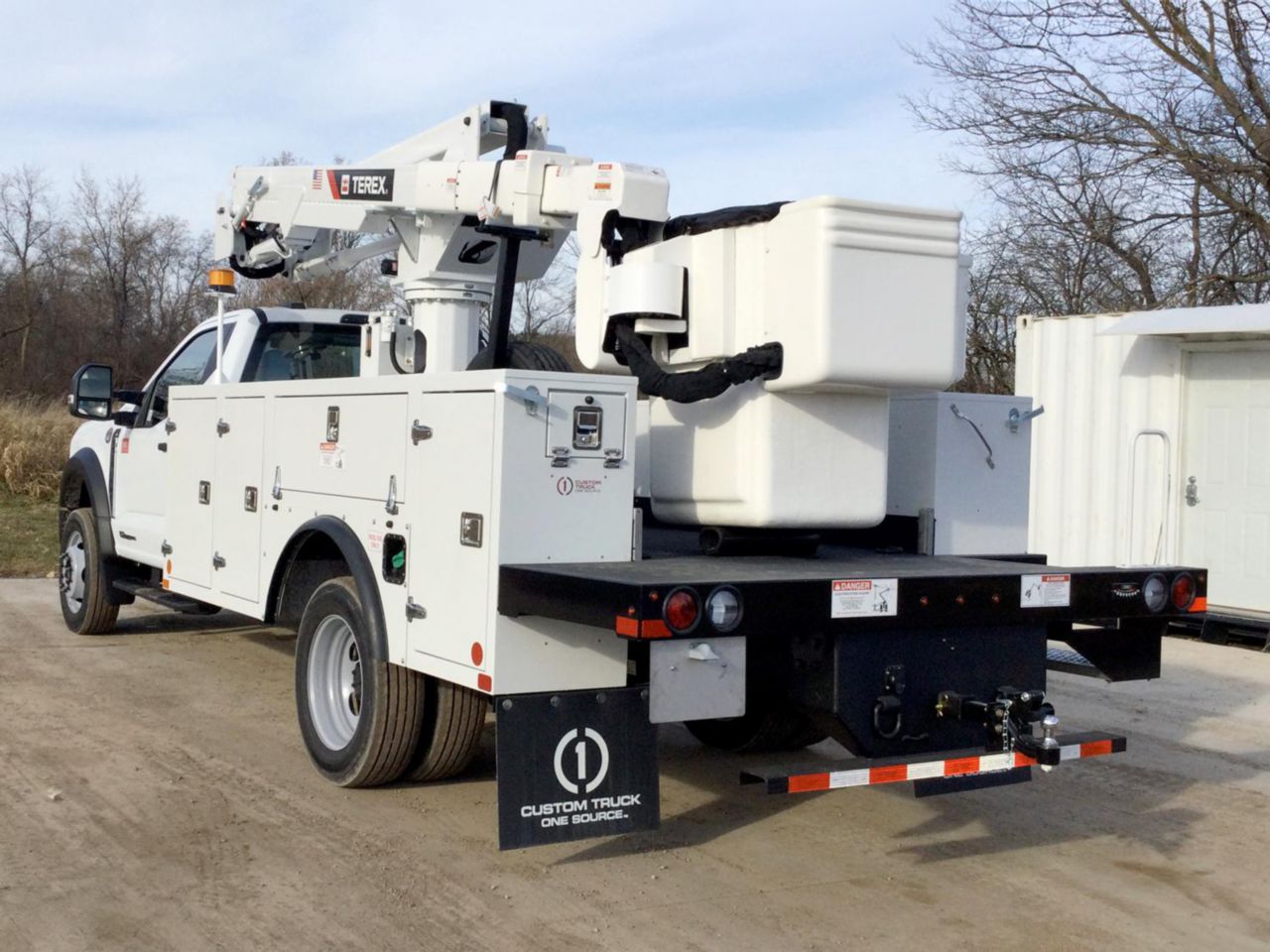 2024 Ford F550 4x4 Terex Utilities LT40 Bucket Truck