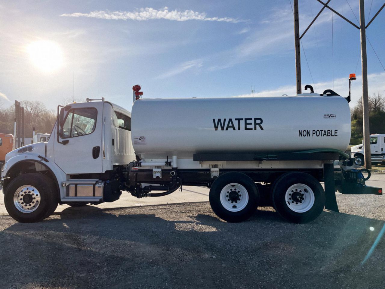 2024 Freightliner M2106 6x4 Load King Load King 4000 Gallon Water Tank ...