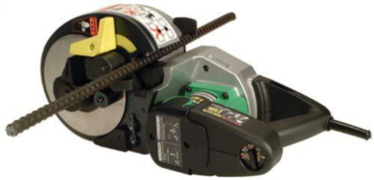 HItachi Portable Rebar Bender and Cutter, 8 AMP