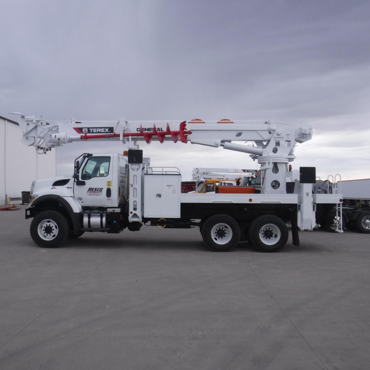Kre-Per Trucks トラック dead stock デッドストック 80.3 ft Digger Derrick Rental - Custom Truck One Source
