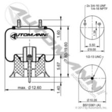 AIR SPRING ROLLING LOBE (P959) | Custom Truck One Source