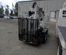 4,000 lbs Track Backyard Digger Derrick Rental - Custom Truck One