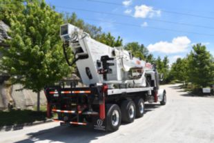 2014 Peterbilt 365 8x6 Elliott E160R E-Line Aerial Truck