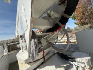 2011 Ford F-750 Diesel 4x2 Terex TC-55 Material Handler Bucket Truck